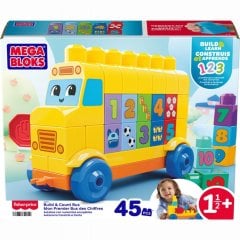 Конструктор Автобус с цифрами Mega Bloks JKG34