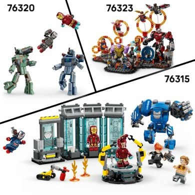 Конструктор Мстители: Завершение Тор против Читаури LEGO Super Heroes 76322