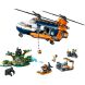 Конструктор Вертолет в базовом лагере для исследования джунглей LEGO City 60437