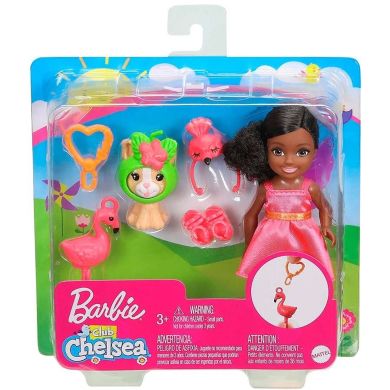 Лялька Barbie Барбі Club Chelsea Казкове вбрання фламінго GHV69