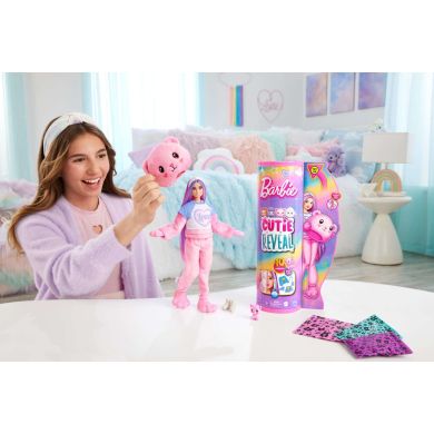 Кукла Barbie Cutie Reveal серии Мягкие и пушистые – медвежонок HKR04