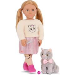 Кукла Our Generation Шила с котёнком Сэмми и аксессуарами 46 см BD31579Z