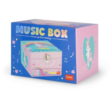 Музыкальный ящик Music Box Единорог Legami CRL0001