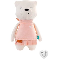 Мягкая игрушка для сна MyHummy Teddy Bear Sophie с датчиком сна 5907522820299, Розовый