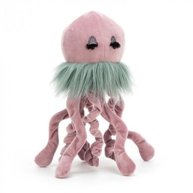 Мʼяка іграшка Цікава медуза Jellycat (Джеллі кет) CUR4JF