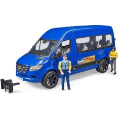 Набір іграшковий автомобіль Mercedes Benz Sprinter туристичний з фігурками Bruder 02670
