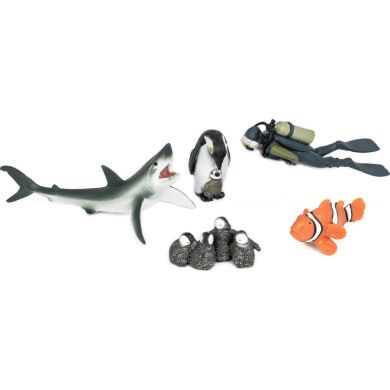 Набор игрушек животных Морские обитатели в ассортименте KIDS TEAM Q9899-P24