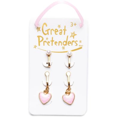 Набір сережки-кліпси, 2шт Great Pretenders 90609