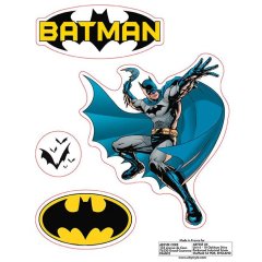 Наклейки DC COMICS Batman and Logo (Бетмен) ABYDCO866