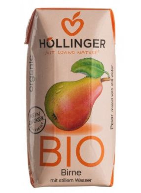 Напій на основі соку Hollinger Груша органічний 200 мл 41273 9120008991559