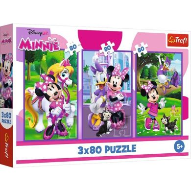 Пазли 3x80 Mickey&friends Мінні та друзі 8000021036300