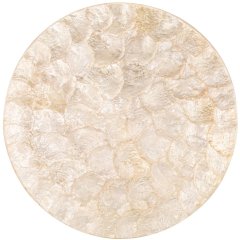 Плейсмат для сервировки SHELL, круг, 38см, айворы ZICZAC ZZ0562IVORY
