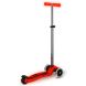 Самокат MICRO серии Maxi Deluxe Glow LED КРАСНАЯ АУРА (до 50 kg, 3-х колесный, свет) MMD368