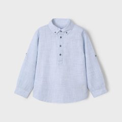 Детский структурированный трикотажный кардиган 104 Синий Mayoral 1305