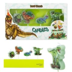 Свічки Dino World 0411749