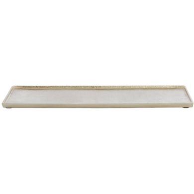 Тарелка 30x17,5x1 см MAES, светло-золотая Light&Living 6345385