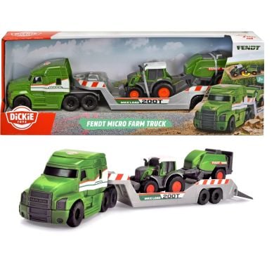 Вантажівка з трактором Фендт. Мікро, 32, 3+ DICKIE TOYS 3735006