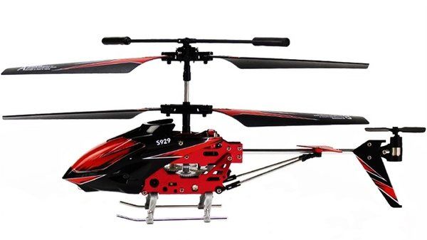 Вертолёт 3-канальный на и/к управлении WL Toys S929 Red с автопилотом WL-S929r