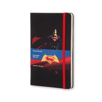 Записная книга Moleskine Batman vs Superman 13 х 21 см 240 страниц в линию Superman LEBVSBQP060