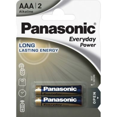Батарейка Panasonic «Everyday power щелочная AAА» блистер, 2 шт LR03REE / 2BR