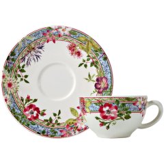 Чашка для чаю з блюдцем MILLEFLEURS 160 мл - &Oslash; 15.2 см GIEN 16432PTH01