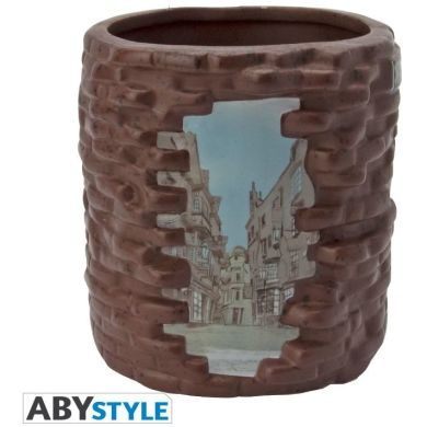 Чашка Harry Potter Гаррі Поттер 3D Diagon alley (Діагонна алея), 500 мл Abystyle ABYMUG521