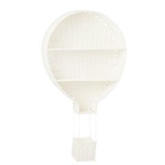 Декор для детской комнаты Воздушный шар, белый, (58x15x100,5см) J-LINE 61701