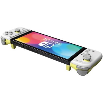 Додаткові контролери Hori Split Pad Compact для Nintendo Switch Light Grey x Yellow NSW-373U