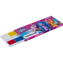 Краски аквар., картон.упак., б/п, 12 цветов My Little Pony Kite LP23-041