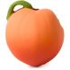 Игрушка-прорезыватель &laquo;Персик&raquo;, Oli&Carol L-PEACH-UNIT