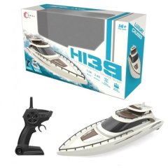 Игрушечный высокоскоростной катер с двойным мотором на дистанционном управлении 2,4 ГГц, скорость 20 км/ч H139