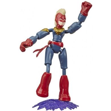 Игровая фигурка героя фильма Мстители серии Bend and Flex Капитан Марвел (Captain Marvel), 15 см Hasbro E7872