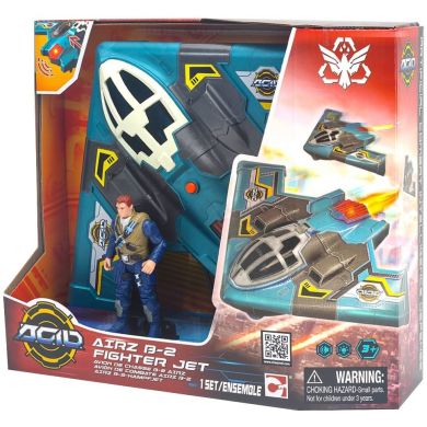 Ігровий набір A.C.I.D. AIRZ B-2 Fighter Jet/МорфоЗор Винищувач AIRZ B-2, 535200 535200