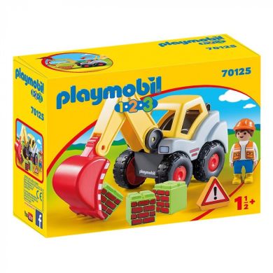 Игровой набор Playmobil Экскаватор с ковшом 70125
