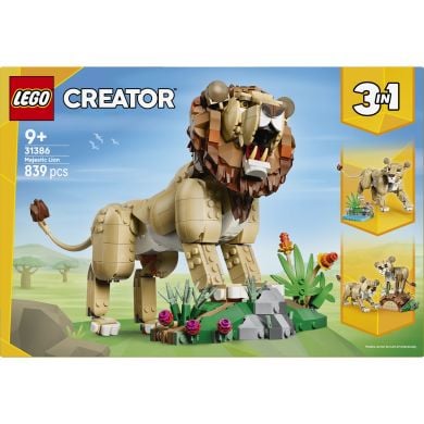 Конструктор Дикі тварини: Величний лев Lego Creator 31386