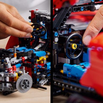 Конструктор Ferrari Daytona SP3 LEGO TECHNIC 3778 деталей 42143
