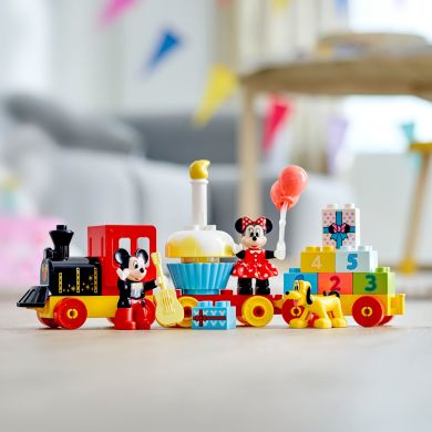 Конструктор LEGO Duplo Праздничный поезд Микки и Минни 10941