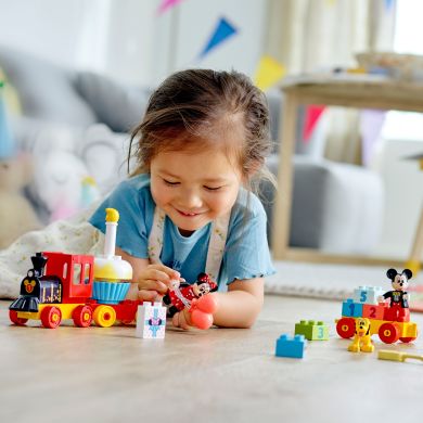 Конструктор LEGO Duplo Святковий поїзд Міккі і Мінні 10941