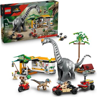 Конструктор Миссия по отслеживанию раптора и титанозавра LEGO Jurassic World 76973