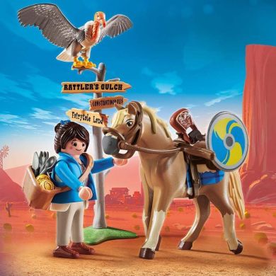 Конструктор Playmobil The movie Марла с конем 70072