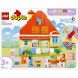Конструктор Семейный дом Блуи с игрой на запоминание LEGO DUPLO 10459