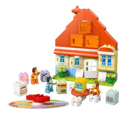 Конструктор Семейный дом Блуи с игрой на запоминание LEGO DUPLO 10459