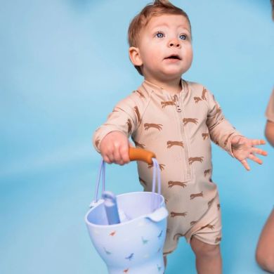 Купальный костюм Коричневый Леопард Animal 86/92 Swim Essentials 2024SE1432