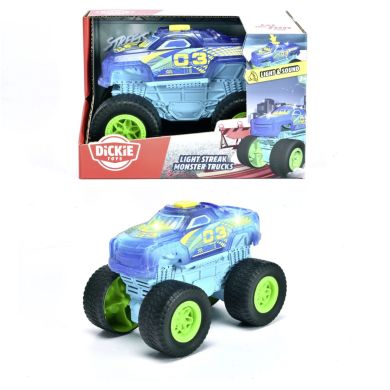 Машинка Монстр-трак. Сонік зі звук. та світл. ефект., 17 см DICKIE 3762006