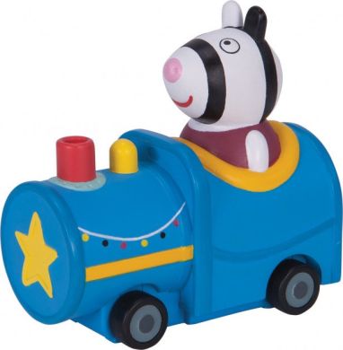 Мини-машинка Peppa Pig Когда я вырасту Зебра Зоя в поезде 95789