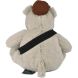 Мягкая игрушка Бегемотик бежевый, 20 см DouDou HO3379