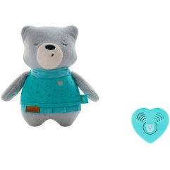 М'яка іграшка для сну MyHummy Teddy Bear Lily Mobile app сіра 5907637944743, Сірий