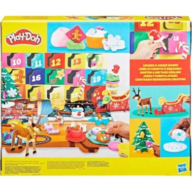 Набір для творчості з масою для ліплення Адвент календар Play-Doh G0501