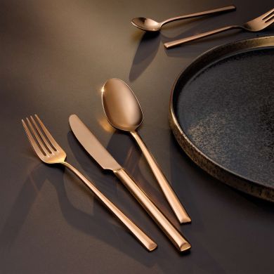 Набор столовых приборов на 6 персон, медный (4*6) Metropole Copper 1170 Amefa 1170ZEMDF3C40
