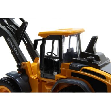 Навантажувач Volvo на радіокеруванні JCB 1:16 2,4GHz, жовтий Jamara 405058